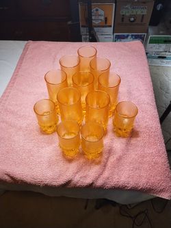 Vintage Madeira  Goblets Sets Of  8. And 4