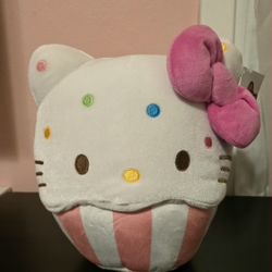 Hello Kitty Cupcake Plush 