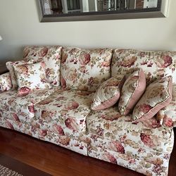 Floral couches