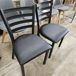 2 metal frame chairs
Assembled

$45 pair FIRM