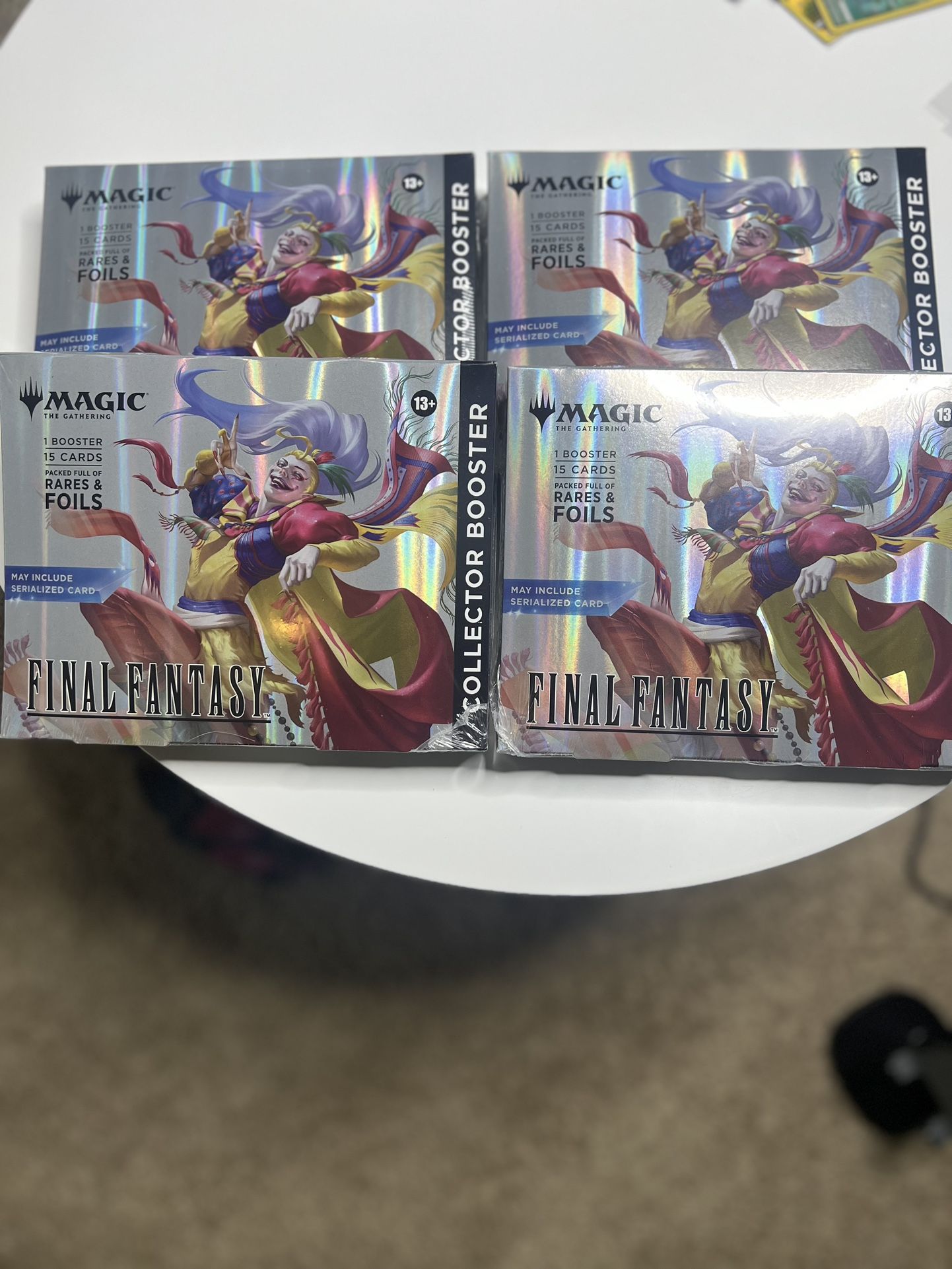 Magic The Gathering MTG Final Fantasy Collector Booster Omega Box