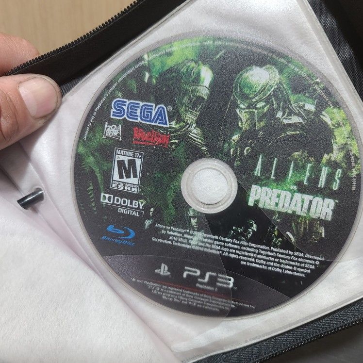 Alien vs. Predator (Sony PlayStation 3, 2010) Disc Only PS3