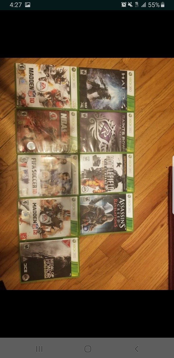 Xbox 360 games