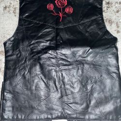 Leather Vest 