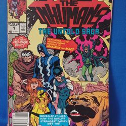 Inhumans King Size Special #1 1990 News Ed.