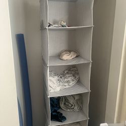 Hanging Closet Shelf Organizer Storage 