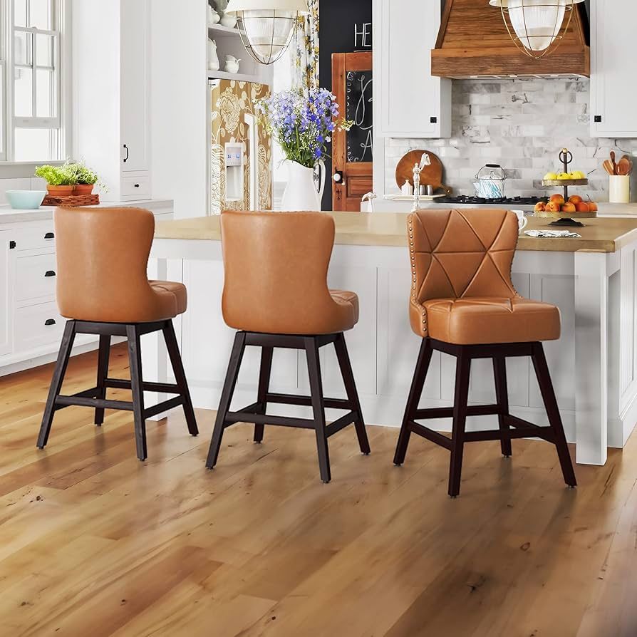 Counter Height Bar Stools Set of 3