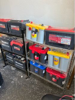 Car batteries