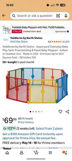 Kid play yard