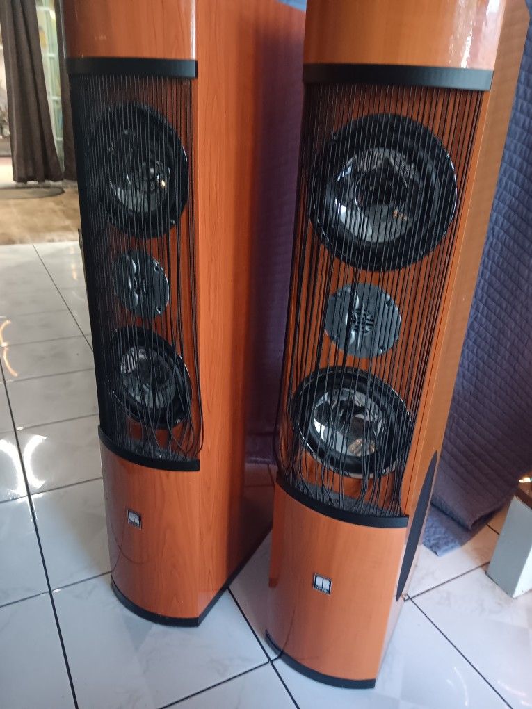 Pair Of Digital Research Dr-16105 Speaker Home Entertainment .1 Sony Audio/video Control Center High Power Amplifier tunning