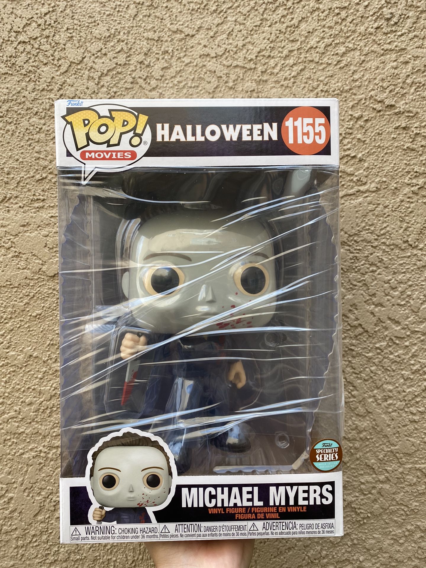 #1155 Funko Pop Movies 10 Inch Halloween Michael Myers (Specialty Series Exclusive)
