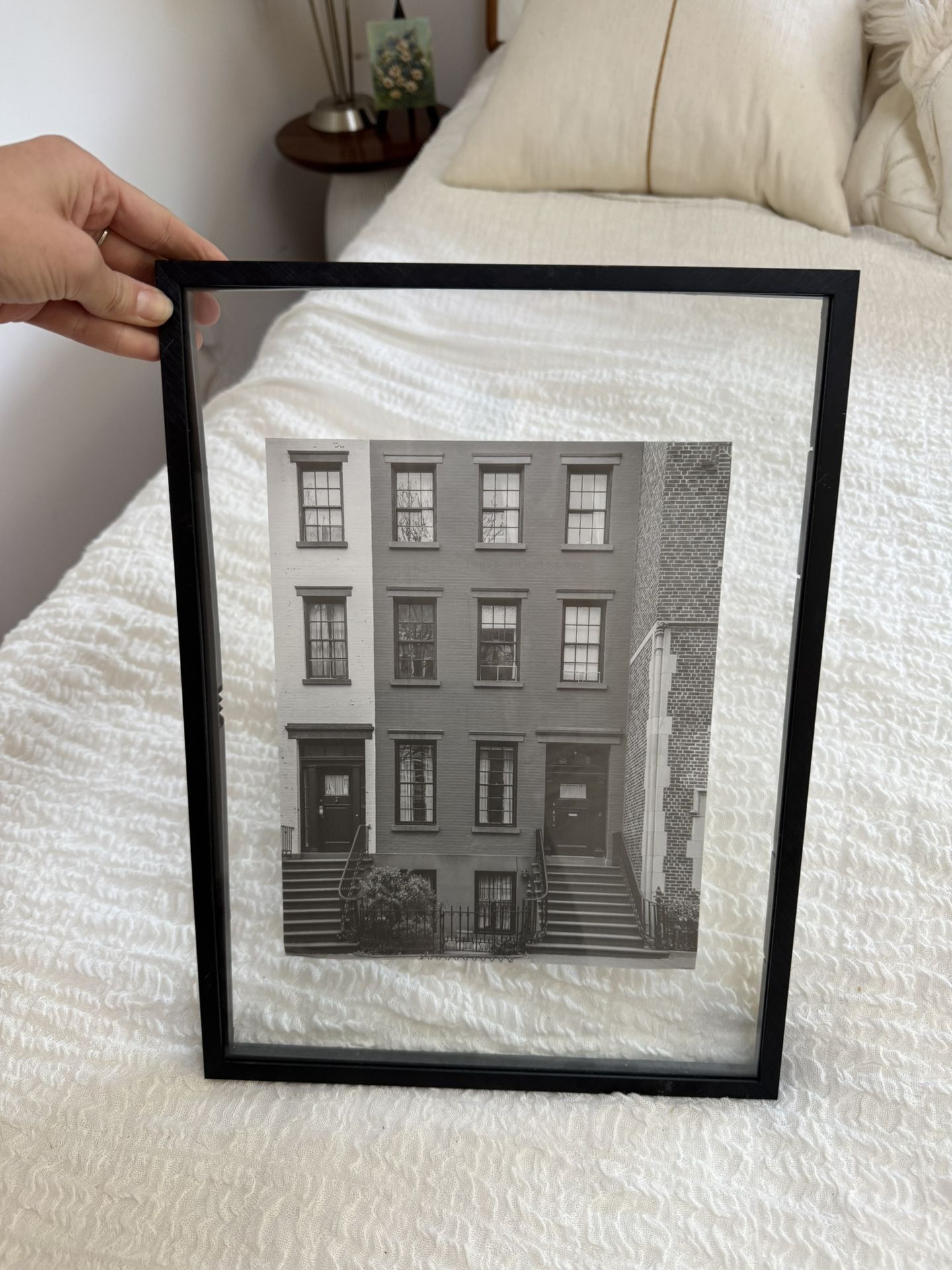 Glass And Metal Frame