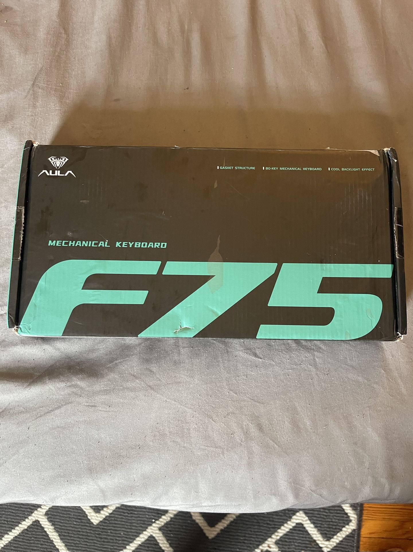 AULA F75 75% Wireless Mechanical Keyboard,Gasket Hot Swappable Custom Keyboard