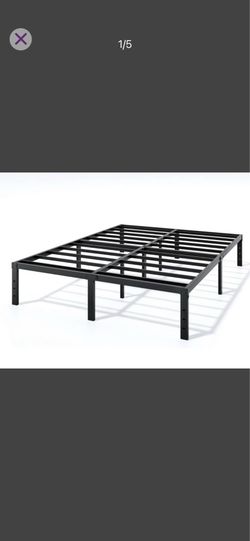 New - King Bed Frame - Heavy Duty Sturdy Metal