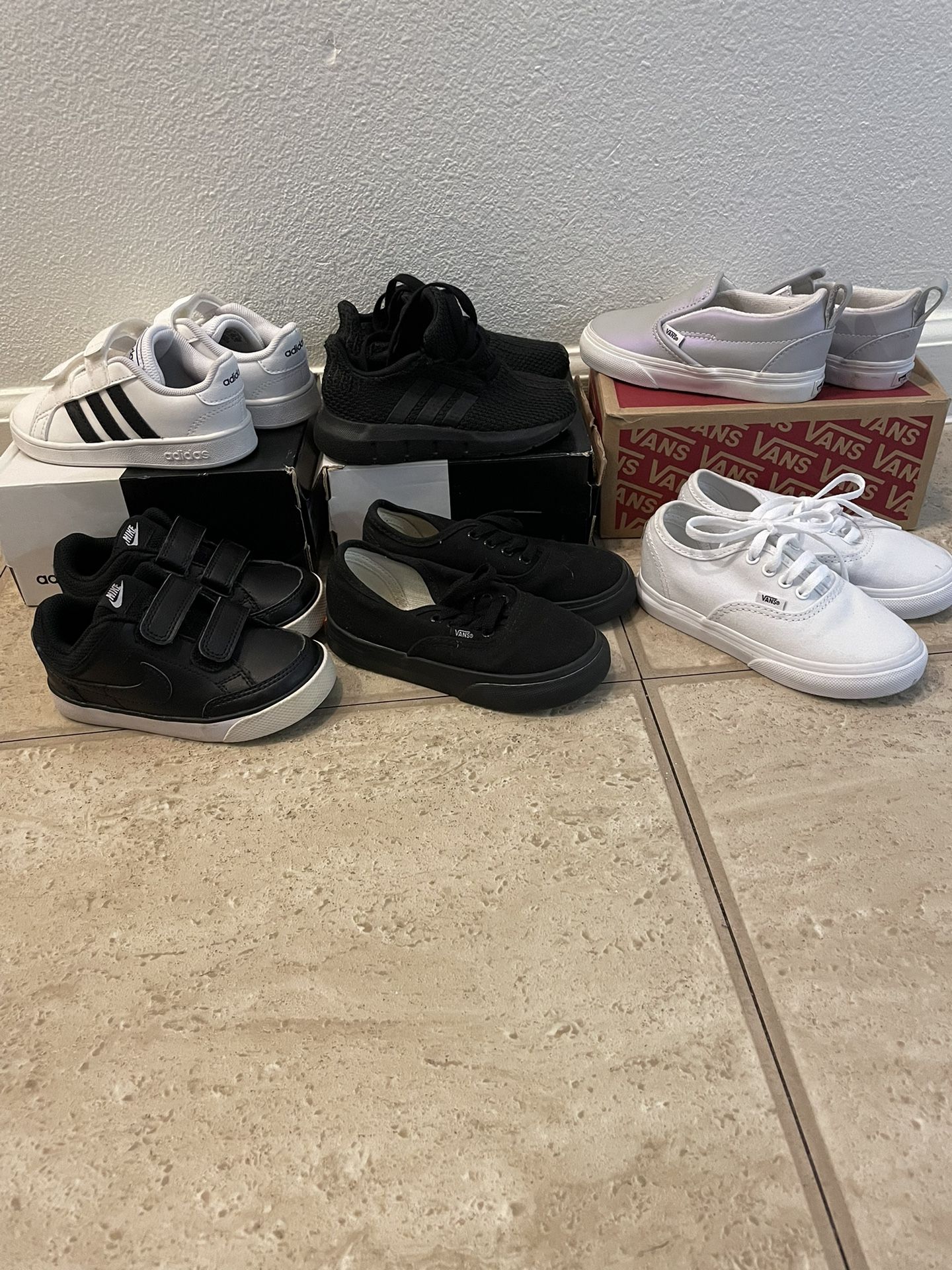 Nike, Vans & Adidas Shoes