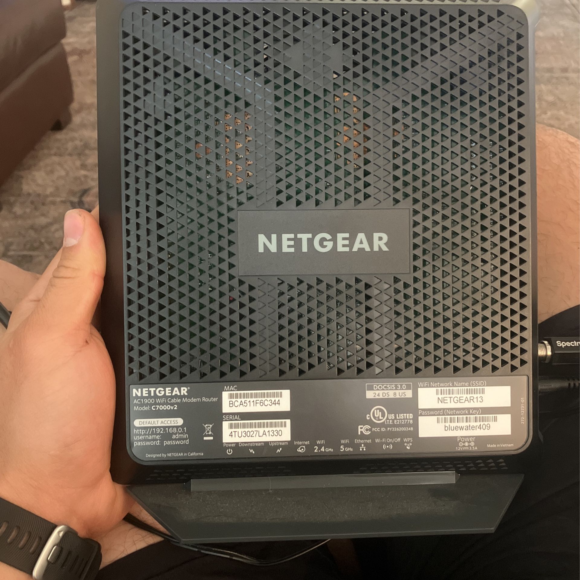 NETGEAR modem C7000v2