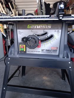 Genesis 10" Table Saw