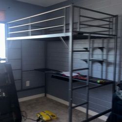 Bunk Bed With Desk 