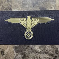German SS Waffen Sleeve Eagle Taken From Dachau