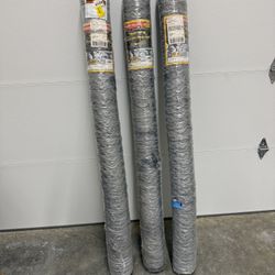 Acorn Hardware 150-ft x 6-ft 20 -Gauge Silver Galvanized steel Chicken Wire Rolled Fencing 2-in - Mesh Size Model #PN272150 $140 plus tax at Lowe's we
