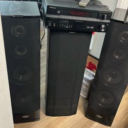 Receiver And Speakers