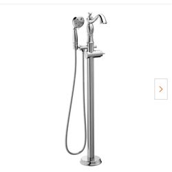 Delta Cassidy Polished nickel Tub Filler NIB!
