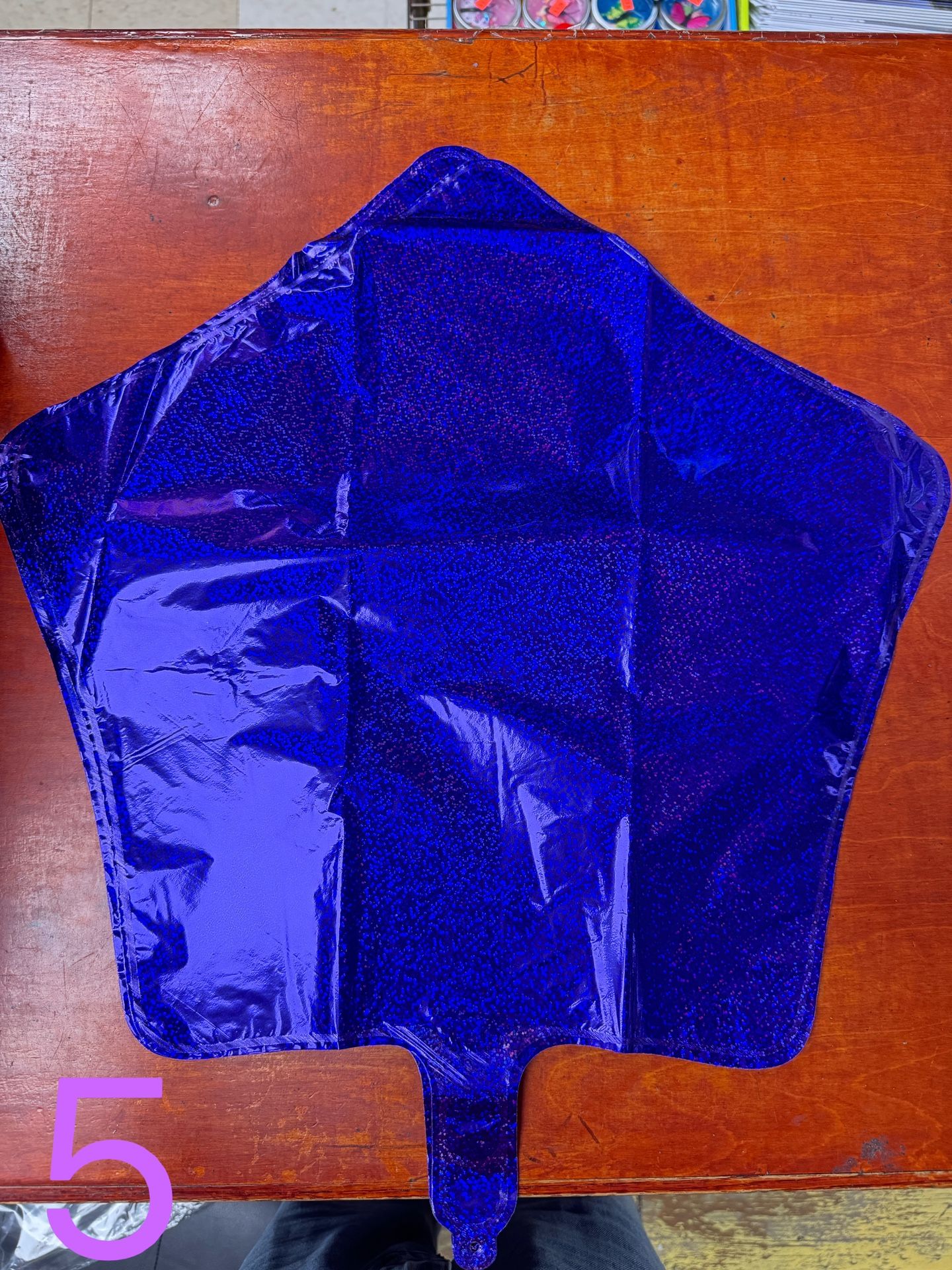 18” star balloons 5 pcs
