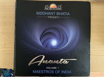 Ananta Volume 1 Maestros of India music album