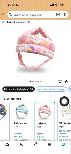 Baby head protector