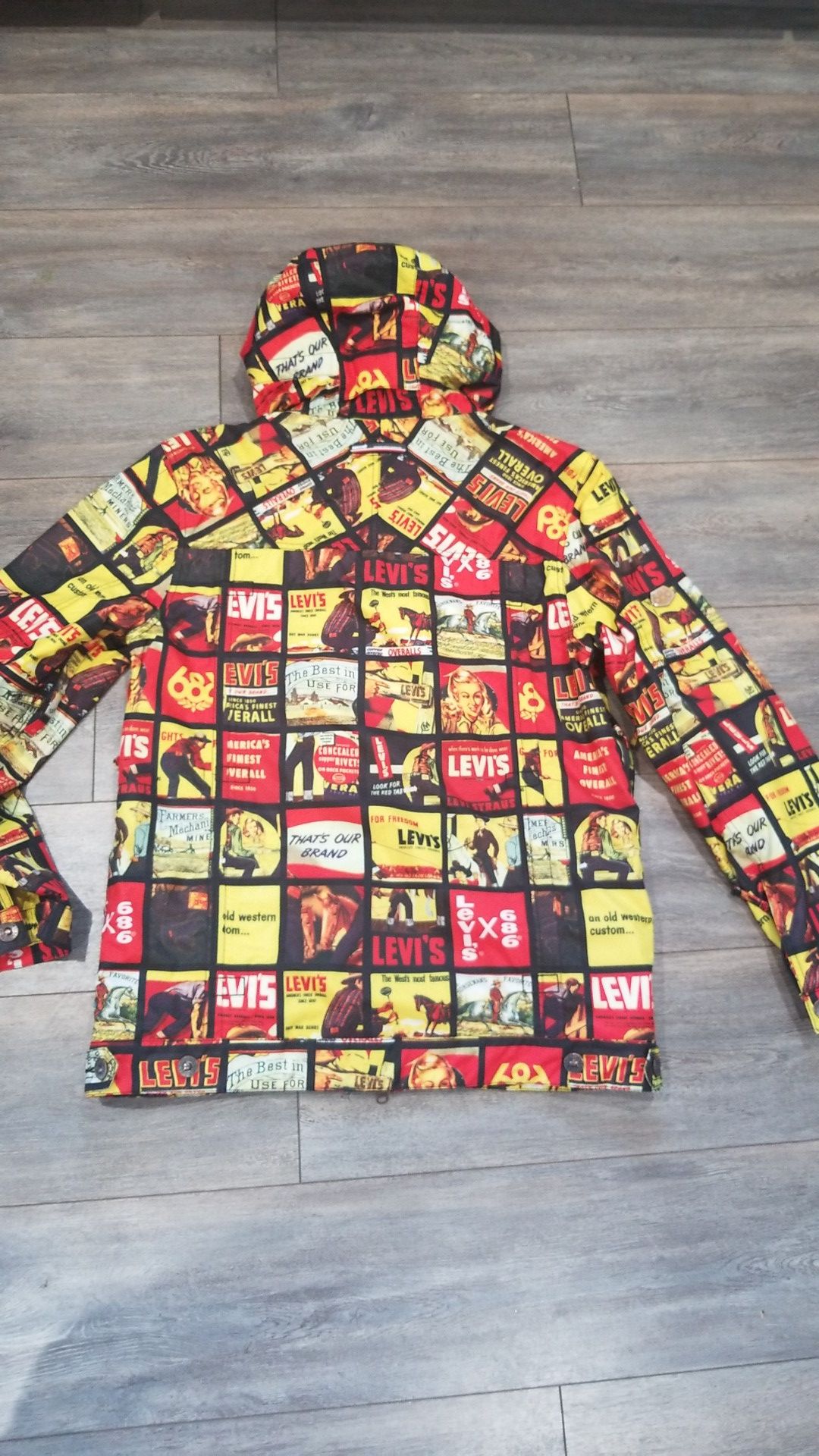 686 levis snowboard jacket 2025