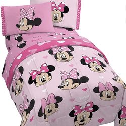 Jay Franco Minnie Mouse Bed Set 7 Pc Set