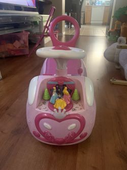 Disney Princess Ride On Push Car