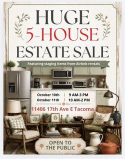 5 HOUSE ESTATE SALE
