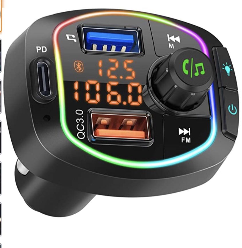 Bluetooth FM Transmitter for Car BT 5.0