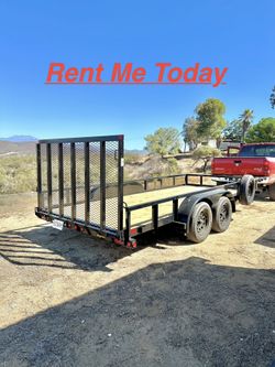 Sxs Utility Trailer 16ft
