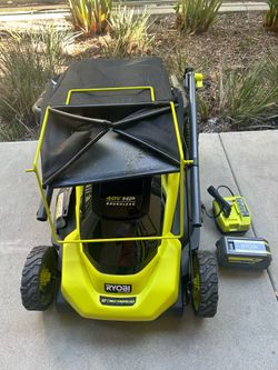 RYOBI 40V HP Brushless 20 in. Cordless Electric Battery Walk Behind Self-Propelled Lawn Mower with 6.0 Ah Battery and Charger
