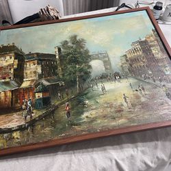 Paris Oil Painting 