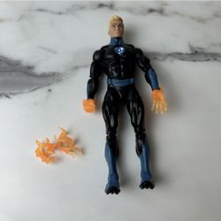 Marvel Legends Fantastic Four HUMAN TORCH Johnny Storm (Super Skrull BAF Wave)