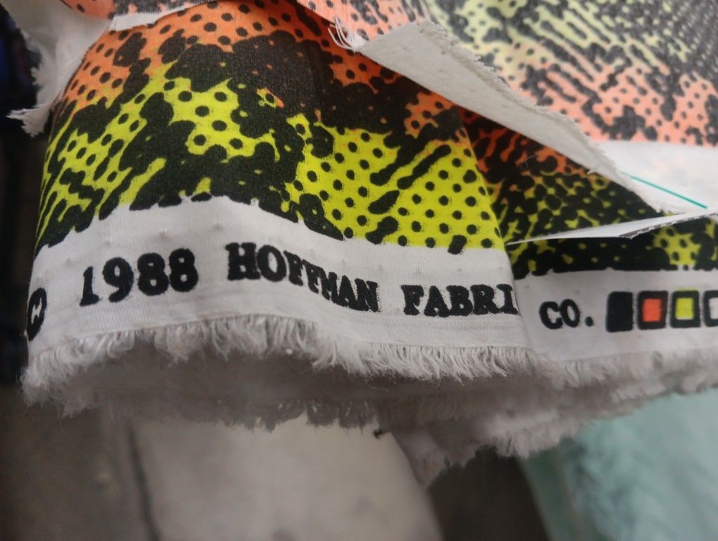 1988 Vintage Hoffman Nylon Fabric