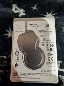 2tb 2.5" Hardrive