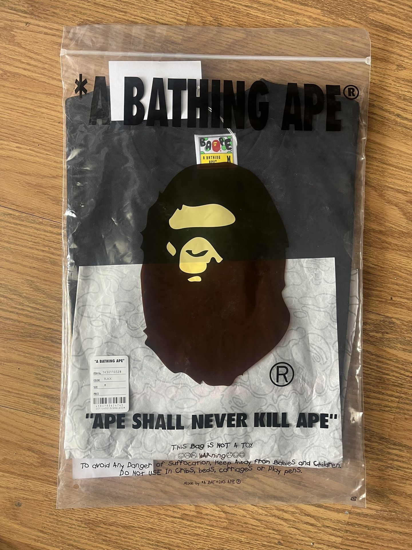 Bape Tee Size Medium