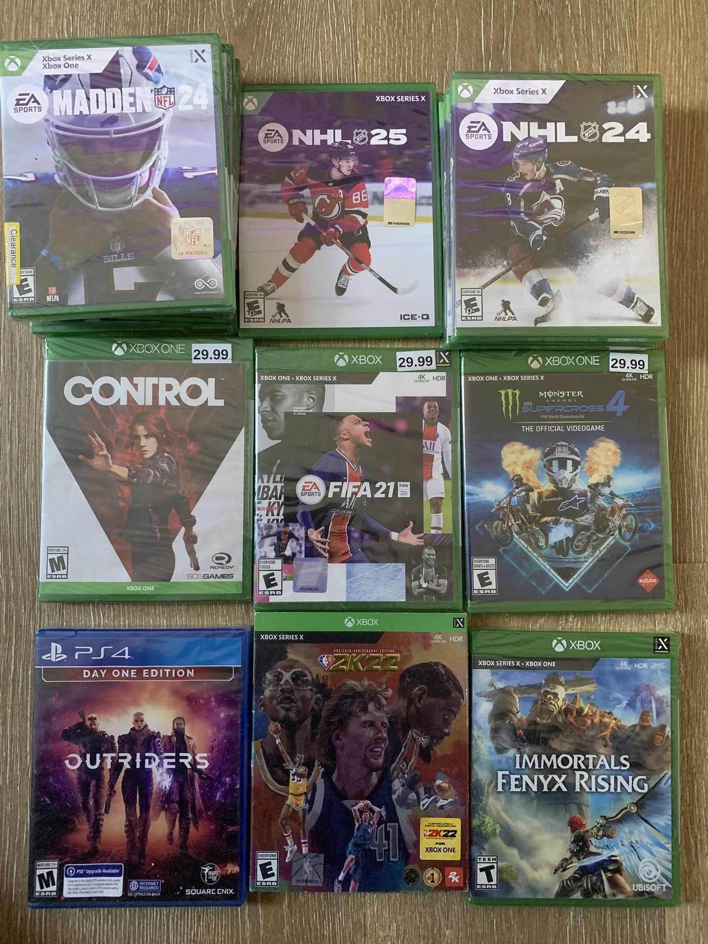 New Games For Xbox One And PS4 $10 Each