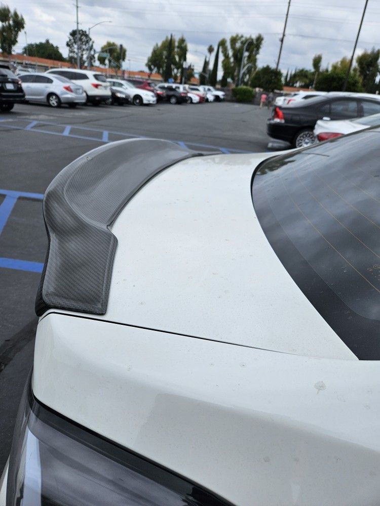 Carbon Fiber Duck Bill Spoiler Subaru Wrx