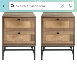 2 Nightstands/End Tables Brand New