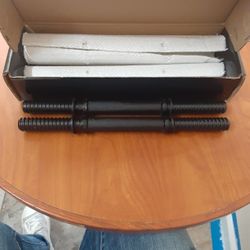 Pair Of Barbells (Collars Not Included)