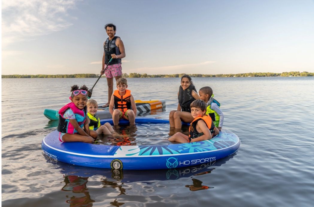 HO Sports Mini Oasis 8’ Inflatable Water Ring Float