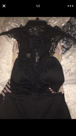 Black prom dress