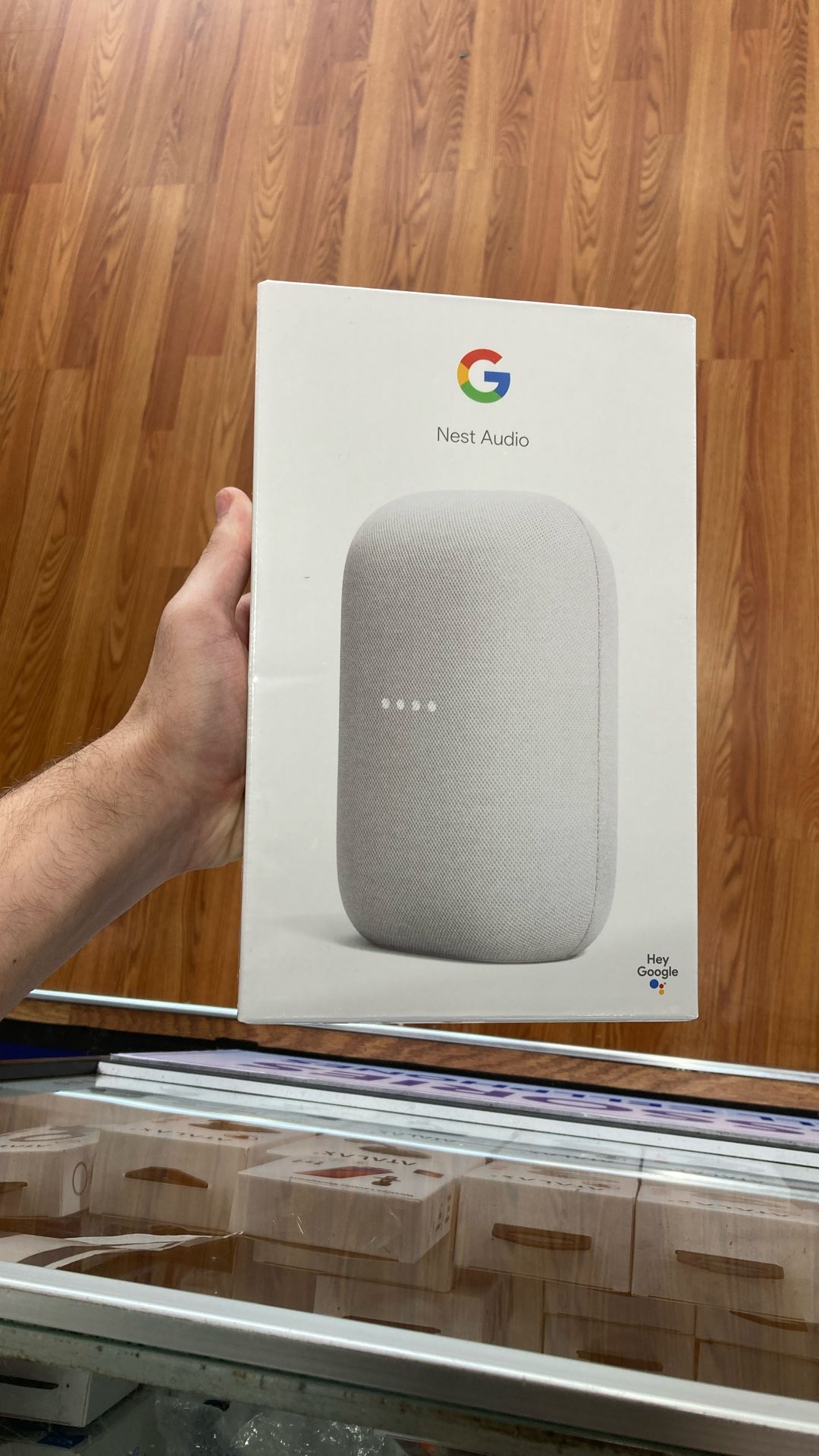 Google Nest Audio - Smart Speaker with Google Assistant - Chalk