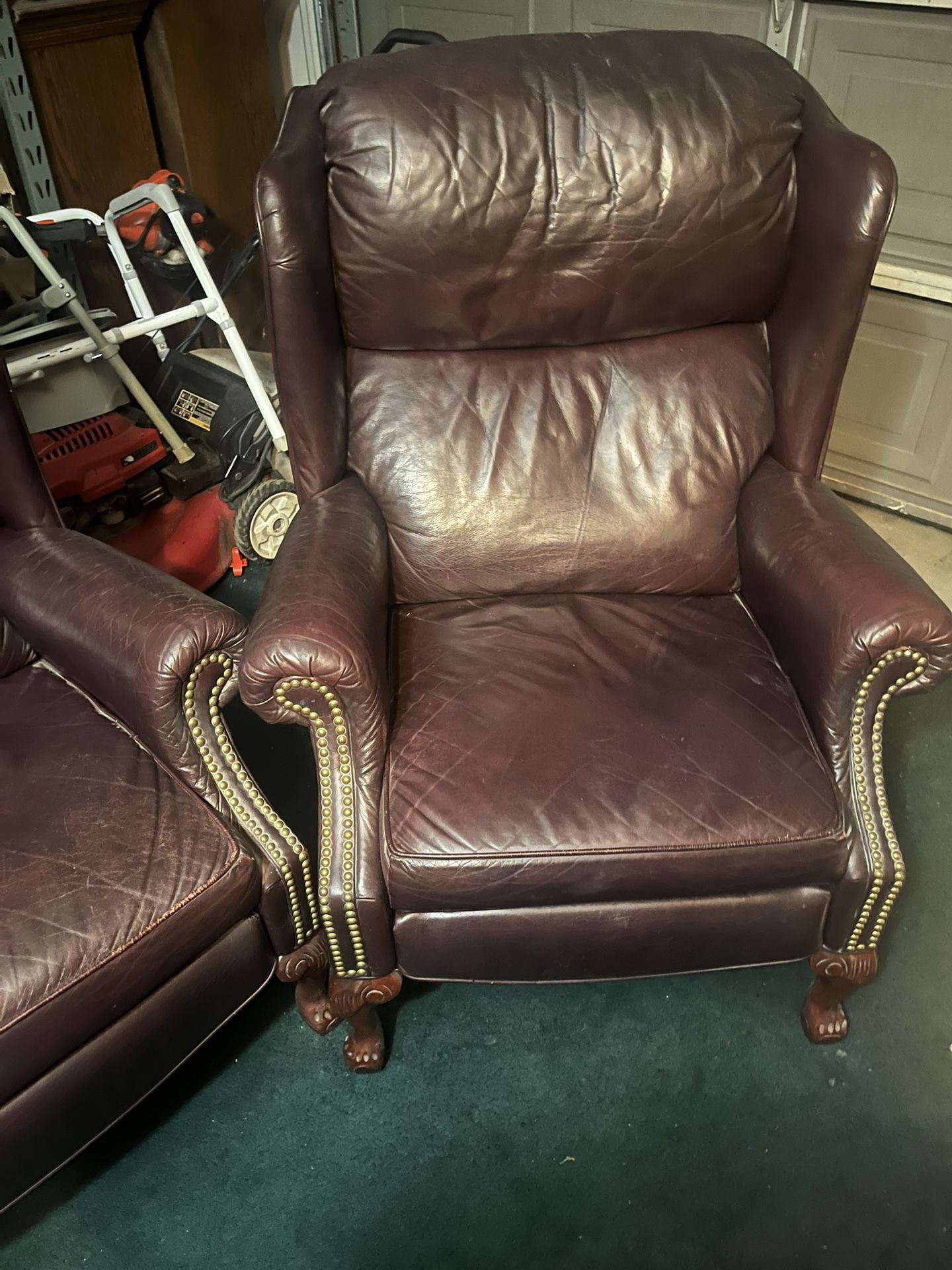 Brown red Recliners