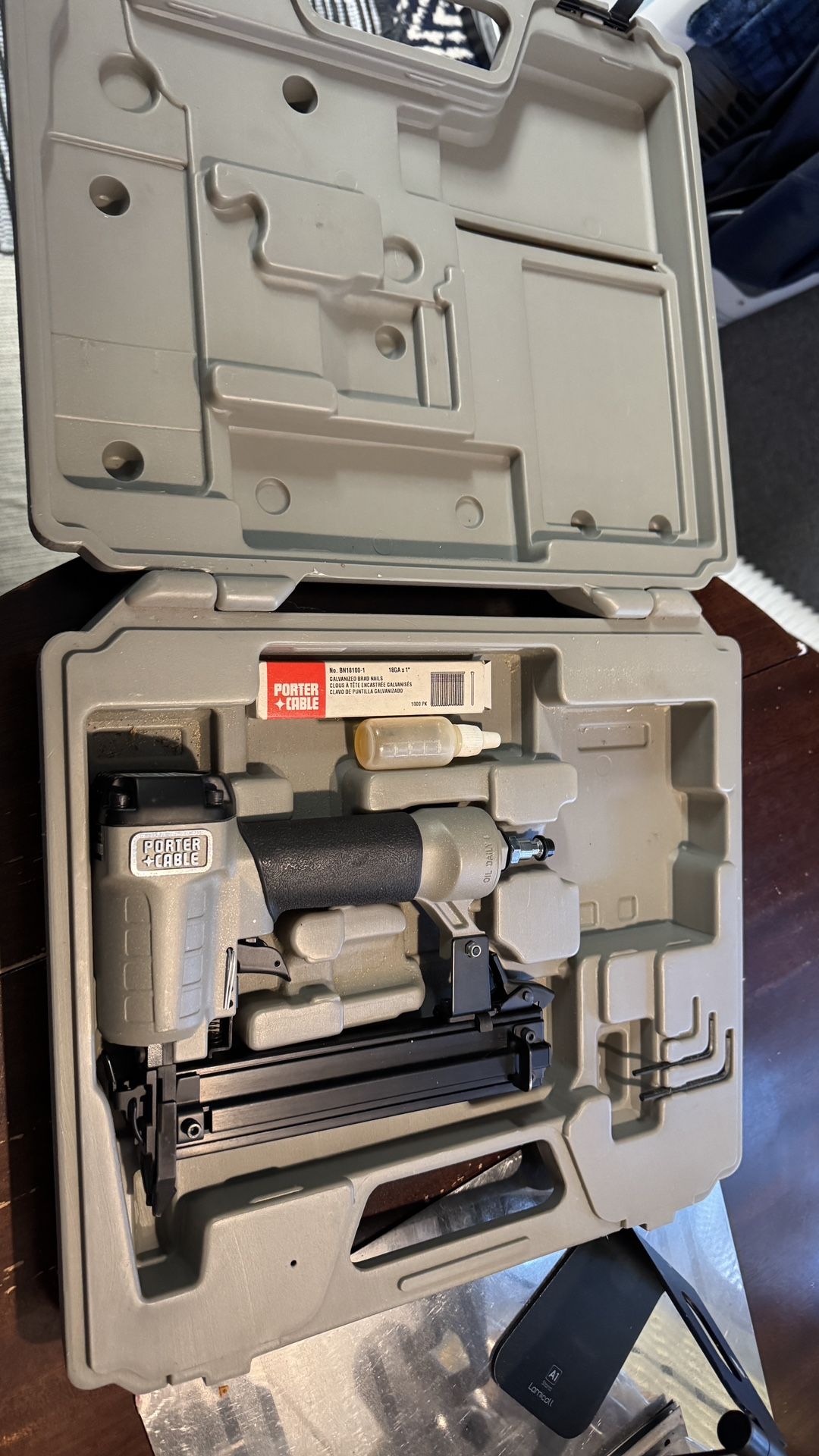 Porter + Cable Nail Gun